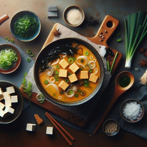 Easy and Flavorful Miso Soup with Soft Tofu: A Traditional Japanese Comfort Food Recipe
