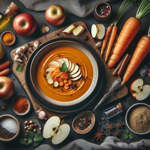 Deliciously Warming Spiced Carrot Apple Soup Recipe: The Perfect Blend of Sweet and Savory
